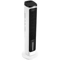 Ventilator turn cu umidificare, alb, 40 W, Telecomanda, 308 x 1017 mm, Silentios 60 dB, Rezervor apa 4 l, Oscilatie, Timer