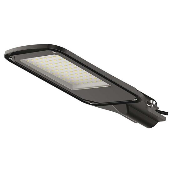 Corp iluminat stradal led 100W, 8700 lm, Rece 6500K, corp Aluminiu, 437 x 200 x 40 mm