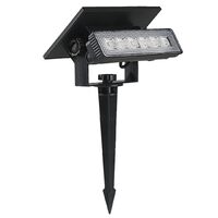 Lampa solara pentru gradina/casa, 80 lm, lumina calda 3000K, IP65, fixare in 2 moduri