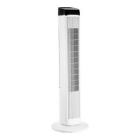 Ventilator turn, alb, 60 W, Telecomanda, 308 x 996 mm, Silentios 58 dB, Oscilatie, Timer, 3 viteze