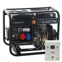 Generator de curent Diesel, Trifazat, Automatizare inclusa ATS, AVR, 6.4/6 kW, Rezervor 11 l