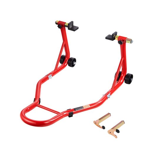 Suport roata spate motocicleta max 360 kg, Otel, Latime reglabila, 770 x 540 x 350 mm