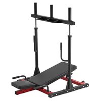 Aparat multifunctional cu suport greutati pentru picioare, max 250 kg, Spatar reglabil, Inaltime reglabila, 1268 x 1231 x 1106 mm