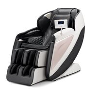 Fotoliu masaj 3D, 8 role, 18 moduri automate, 6 tehnici, 5 niveluri de intensitate, Ecran tactil, Comanda vocala, 36 airbag-uri, 3 unghiuri de inclinare disponibile