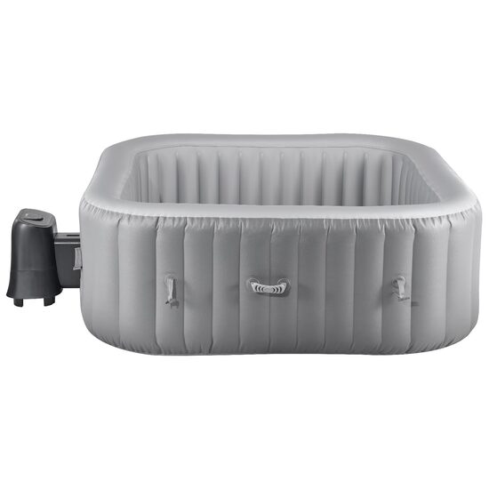 Jacuzzi gonflabil patrat 1850 x 660 mm, PVC, temperatura maxima a apei 39°C, Volum 1000 l, Numar de jeturi 130, 4 locuri