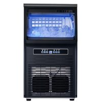 Masina pentru cuburi de gheata, Functie Auto-Curatare, 36 kg/zi, Capacitate 5.4 kg, Afisaj Led, 60 dB, 348 x 335 x 625 mm, 36 tavi, Pompa drenaj