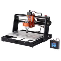Masina de gravat CNC pentru lemn/vinil/aluminiu, Controller offline, 120 W, Zona de lucru 300 x 200 x 72 mm, USB