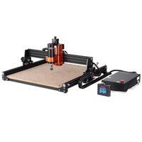 Masina de gravat CNC pentru Lemn/Acril/MDF/PVC, 300 W, Zona de lucru 400 x 400 x 60 mm, USB, Controller offline