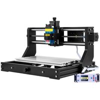 Masina de gravat cu laser CNC pentru Lemn/Acril/MDF/PVC, 2.5 W, Zona de lucru 300 x 180 x 45 mm,3 motoare pas cu pas, Control GRBL