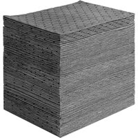 Set 100 paduri absorbante pentru ulei/apa, max 45 l, dimensiune 330x250x3.5 mm