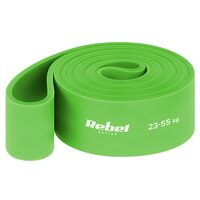 Banda elastica, Verde, Lungime 208 cm, Rezistenta generata 23-55 kg