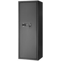 Dulap arme cu cifru, 2 x chei de urgenta, 480x350x1320 mm, 6-8 arme, Alarma, Lumina led