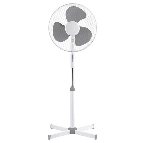 Ventilator cu picior, 3 viteze, 40 W, Inaltime 120 cm, Diametru 406 mm, Gri