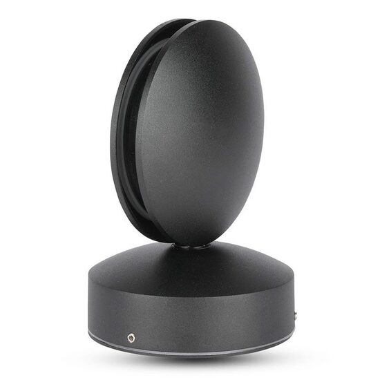 Aplica led, 7W, Alb cald 3000K, 770 lm, IP65, 110 x 120 x 170 mm, Negru, Aluminiu