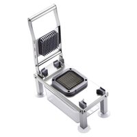 Feliator multifunctional profesional pentru legume/fructe, 8 x Lame, Inox, 275 x 130 x 165 mm