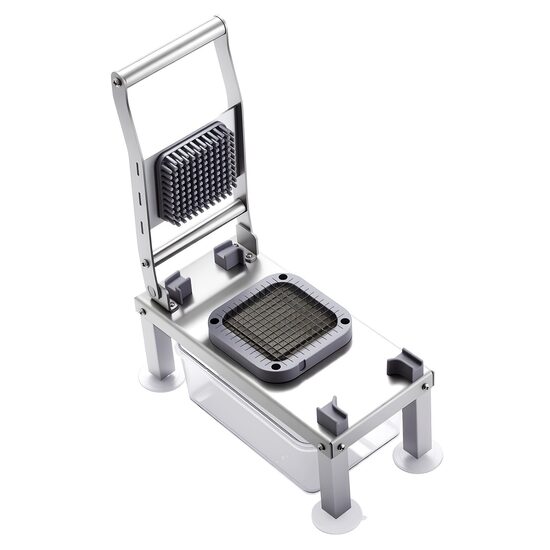 Feliator multifunctional profesional pentru legume/fructe, 8 x Lame, Inox, 275 x 130 x 165 mm
