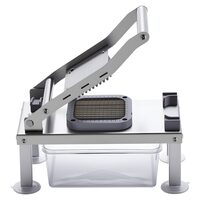 Feliator multifunctional profesional pentru legume/fructe, 9 x Lame, Inox, 275 x 130 x 165 mm