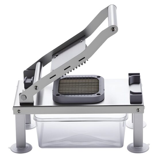 Feliator multifunctional profesional pentru legume/fructe, 9 x Lame, Inox, 275 x 130 x 165 mm