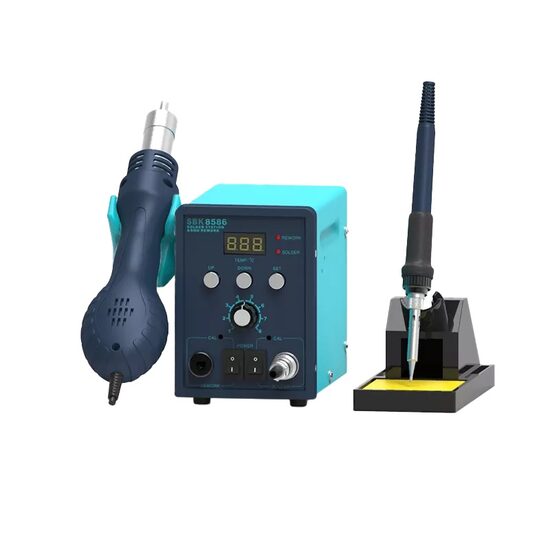 Statie de lipit fludor/aer cald, 60/700 W, Functie de racire automata, Temperatura stabila controlata de microcontroller