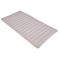 Saltea gonflabila pentru o persoana, 183 x 97 x 12 cm, max 100 kg, plasture reparare, Pompa manuala 