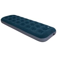 Saltea gonflabila pentru o persoana, 191 x 73 x 22 cm, max 100 kg, plasture reparare, Pompa manuala incastrata