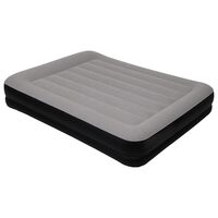 Saltea gonflabila pentru 2 persoane, King size 203 x 152 x 36 cm, max 250 kg, Pompa electrica incastrata