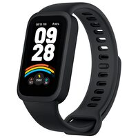 Ceas Smartwatch Xiaomi, Incarcare magnetica, Bluetooth, rezistent la apa IP67, Timp de lucru 18 zile, Negru, 50 de moduri de fitness