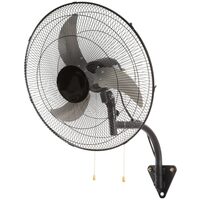 Ventilator oscilant de perete, Industrial, diametru 690 mm, Metal, 70 W, 3 viteze
