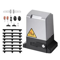 Kit automatizare poarta culisanta, max 1000 kg, Lungime suporti 4 m, 2 x Telecomanda, 400 W, viteza 10 m/min