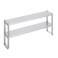 Masa de lucru Inox, pentru preparare alimente, 305x1520x600 mm, 1 x rafturi