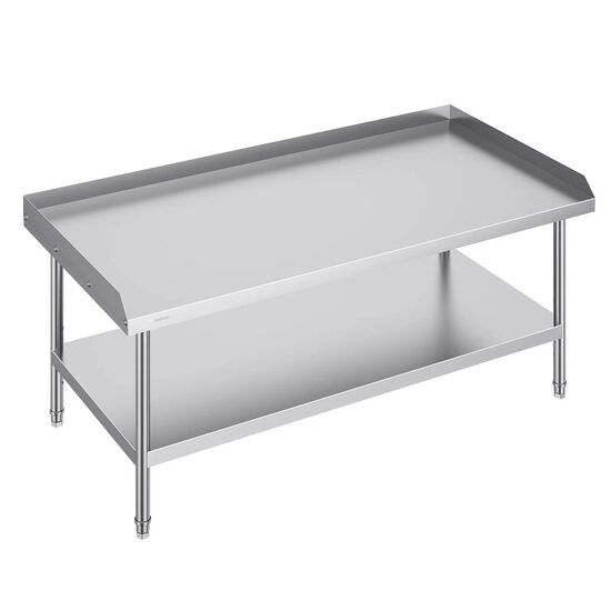 Masa de lucru Inox, pentru preparare alimente, 762x1524x660 mm, 1 x rafturi
