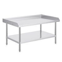 Masa de lucru Inox, pentru preparare alimente, 762x1219x660 mm, 1 x rafturi