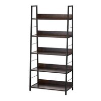 Raft multifunctional cu 5 etaje, Metal, 700 x 350 x 1500 mm, pentru plante, carti, decoratiuni