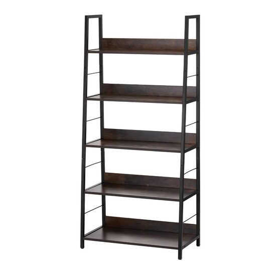 Raft multifunctional cu 5 etaje, Metal, 700 x 350 x 1500 mm, pentru plante, carti, decoratiuni