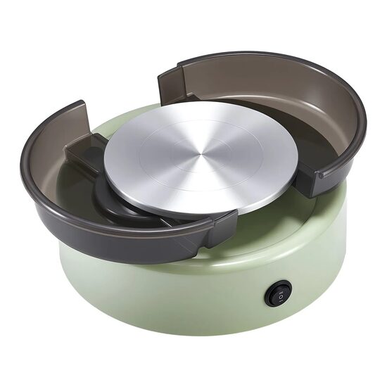 Mini Roata de olarit pentru copii, Diametru 158 mm, 30W, Verde, 0-140 rpm