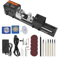 Mini strung pentru lemn, 7 viteze, 4250-8500 rpm, distanta dintre centre 160 mm