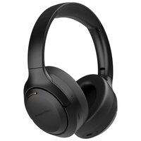Casti wireless cu atenuare zgomot ANC F8A, Diametru difuzor 40 mm, Negru, Bluetooth 5.4