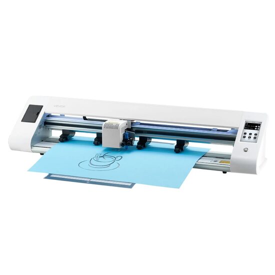 Masina de taiat vinil adeziv, HTV, carton, Plotter, Latime taiere 600 mm, viteza de taiere 20-400 mm/s, detectare automata a marginilor