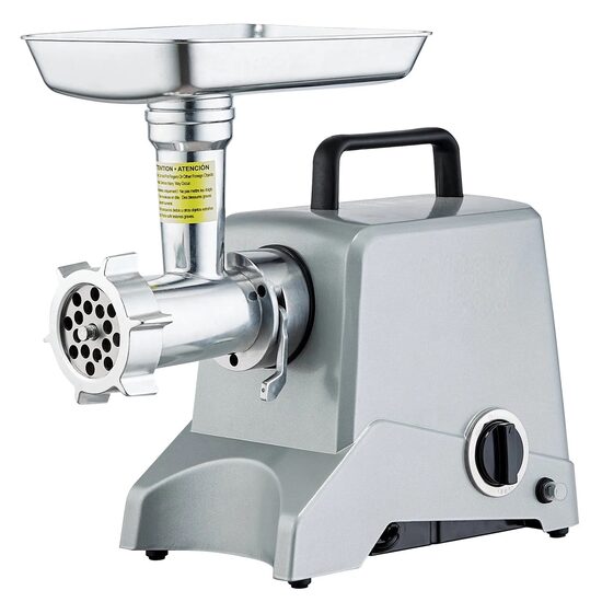 Masina electrica de tocat carne, Profesionala, lame inox, 575W, Accesoriu carnati, Capacitate 2.2 kg/min, nr.12