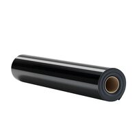 Rola vinil plotter, Transferabil termic, Lungime 21 m, Latime 304.8 mm, Negru lucios