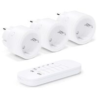 Set 3 x prize wireless, 1 x Telecomanda, 2300W, Raza actiune 30 m
