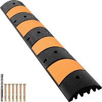 Limitator de viteza cu protectie cabluri, max 10 tone/axa, 185 x 31 x 5.5 cm, 2 canale