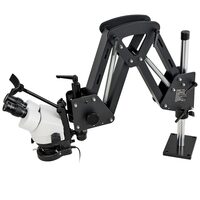 Microscop pentru bijuterii, multi-directional, Zoom 7-45x, Lumina led 35000 lm