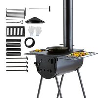 Soba camping, Portabila, Otel, 590 x 790 x 2620 mm, Inaltime cos 2.6 m