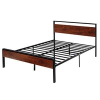 Cadru pat cu platforma metalica, 2135 x 1535 x 990 mm, capacitate max 454 kg