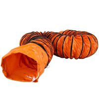 Tubulatura flexibila pentru evacuare aer, Lungime 7.6 m, diametru 31.2 cm, acoperire anti-explozie, impermeabil