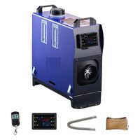 Incalzitor portabil, Sirocou diesel, 8 kW, 12/24 V DC, Telecomanda, consum 0.17-0.48 l/h, Rezervor 5 l, 410 x 180 x 395 mm