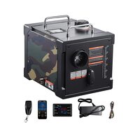 Incalzitor portabil, Sirocou diesel, 8 kW, 12/24 V DC, Telecomanda, consum 0.16-0.4 l/h, Rezervor 7 l, alarmă de CO, 385 x 300 x 300 mm