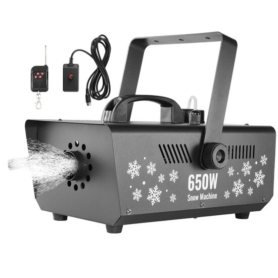 Masina de fabricat zapada, 650 W, capacitate rezervor 1 l, Raza pulverizare 4.8 m, Otel, 335 x 180 x 195 mm