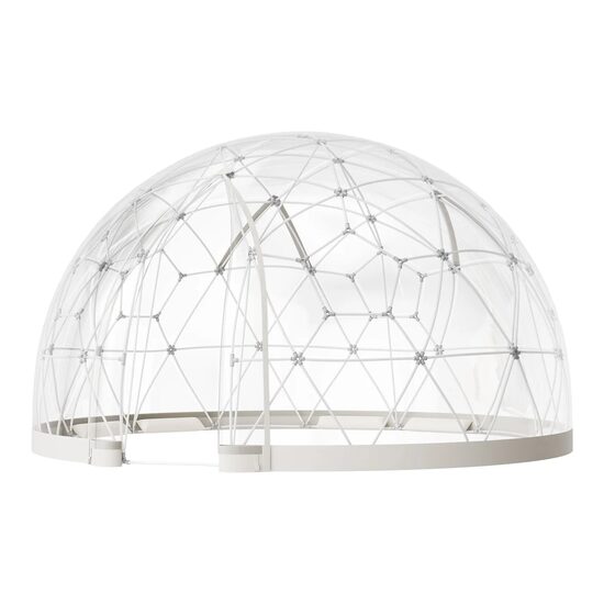 Pavilion Igloo 4570 x 2900 mm, pereti transparenti, PVC, 8-10 persoane, rezistenta la vant 50 km/h